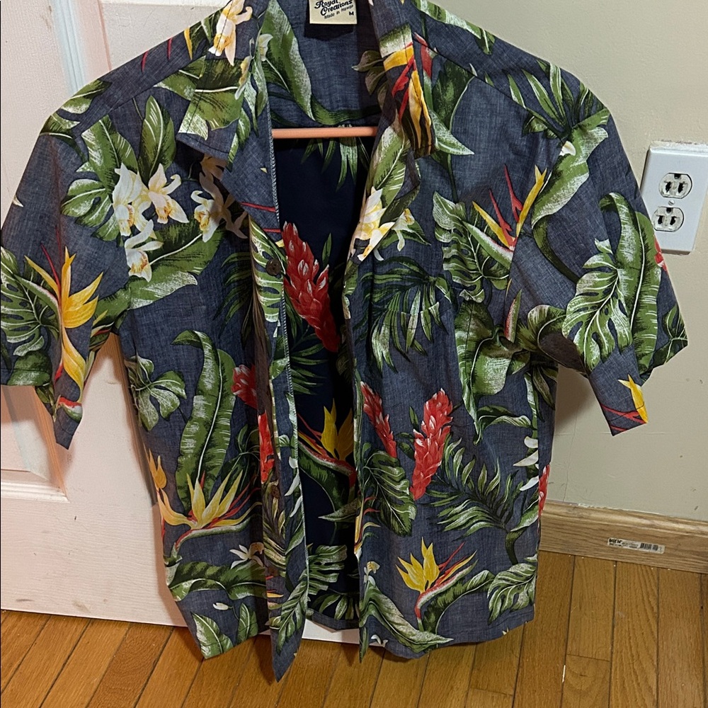 REDUCED’jIsland Vibes Men's Floral Shirt